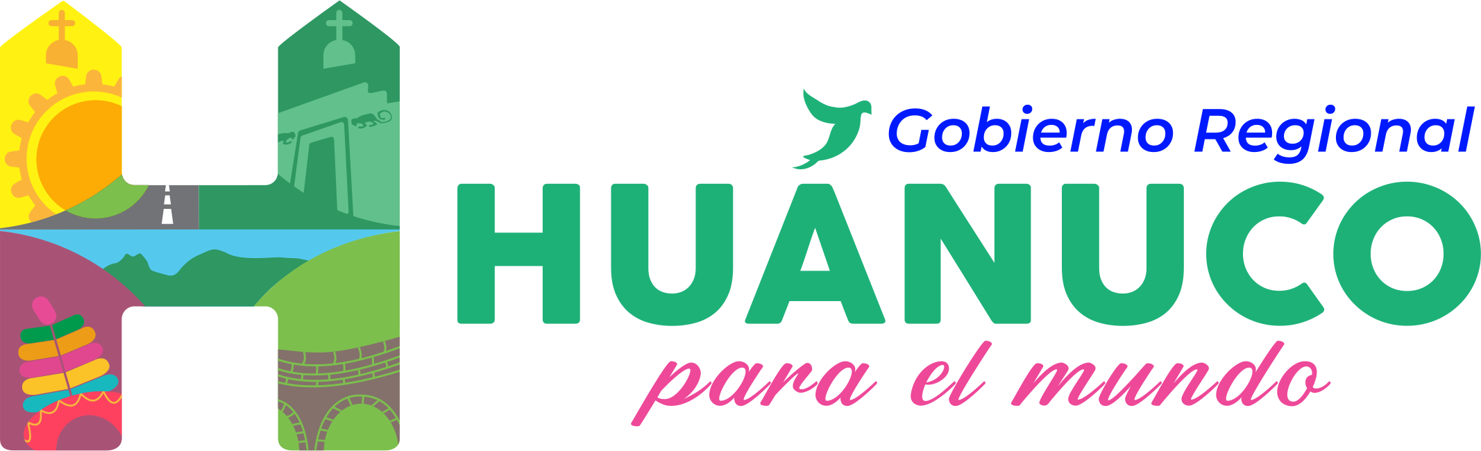 4_ Huánuco Para el Mundo Logo PNG Horizontal